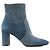 Autre Marque SAINT LAURENT - Stivaletti Lou Saint Laurent in denim blu (T38,5) - vista 2
