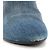 Autre Marque SAINT LAURENT - Stivaletti Lou Saint Laurent in denim blu (T38,5) - vista 5