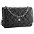 CHANEL - Borsa a tracolla Wallet On Chain Classic/Timeless Chanel in pelle caviar nera Nero - vista 2