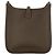 HERMÈS - Borsa a tracolla Evelyne 16 in pelle clémence kaki Cachi - vista 3