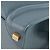 Céline CELINE - Borsa a mano Luggage Micro Celine in pelle grana blu canard - vista 5