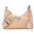 PRADA - Re-Edition 2005 Prada Schultertasche aus beigem Re-nylon und Saffiano-Leder