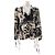 LOUIS VUITTON - Blazer Louis Vuitton con estampado en blanco y negro (T44) Azul