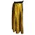 Autre Marque Falda midi plisada Lotty LoveShackFancy Gold Metallic en Safari Dorado - vista 2