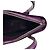 Borsa tote Tod's in pelle lucida viola con doppio manico superiore - vista 6