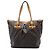 Borsa Satchel Louis Vuitton Monogram Palermo GM Marrone