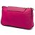 Borsa a tracolla Prada in Tessuto con rifiniture in Saffiano e catena, Rosa - vista 2