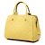 Borsa Satchel Louis Vuitton Monogram Empreinte Montaigne BB Gialla Giallo - vista 2