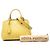Borsa Satchel Louis Vuitton Monogram Empreinte Montaigne BB Gialla Giallo - vista 7