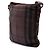 Bolsa crossbody em algodão Burberry Brown Exploded Check Marrom - vista 2