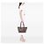 Tote Fendi Zucchino Canvas Superstar Beige - vista 5