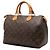 Louis Vuitton Monogram Speedy 30 Boston Tasche Braun - Ansicht 2