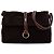 Borsa a tracolla Burberry in camoscio marrone