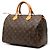 Bolso Boston Louis Vuitton Monogram Speedy 30 Marrón Castaño - vista 2