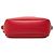 Borsa a tracolla Soho Disco in pelle rossa Gucci Rosso - vista 3