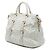 Bolso Satchel Prada Nappa Gaufre Blanco - vista 2