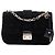 Autre Marque Borsa a tracolla Miss Dior Flap Medium in tweed Cannage nero