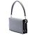 Prada Mini Saffiano Lux Sound Lock Satchel Grau - Ansicht 2