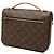 Bolso Louis Vuitton Monogram Pochette Metis Marrón Castaño - vista 2