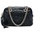 Borsa a tracolla Gucci Soho con catena e zip in pelle di vitello martellata nera Nero