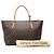 Borsa Tote Louis Vuitton Monogram Raspail GM Marrone - vista 7