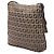 Borsa a tracolla Fendi Zucchino Canvas marrone - vista 2