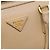 Prada Saffiano Lux Convertible Bowler Bag Beige - Ansicht 5