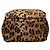 Mochila Prada de Tessuto con estampado de leopardo marrón Castaño - vista 3