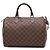 Borsa Boston Louis Vuitton Damier Ebene Speedy 30 Marrone