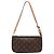 Borsa a tracolla Louis Vuitton Monogram Pochette Accessoires Marrone