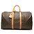Mala de Viagem Louis Vuitton Monogram Keepall 55 Castanha Marrom