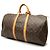 Mala de Viagem Louis Vuitton Monogram Keepall 55 Castanha Marrom - vista 2