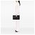 Autre Marque Borsa clutch porta documenti Saint Laurent in pelle blu con monogramma e chevron - vista 6