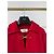 Abrigo Céline Rojo de Lana Oversize con Botones Horsebit Dorados Multicolor - vista 3