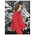 Abrigo Céline Rojo de Lana Oversize con Botones Horsebit Dorados Multicolor - vista 6