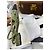 Chanel Ballerine Slingback in Tweed Verde Taglia 35 Multicolore - vista 4