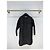 Autre Marque Cappotto Lungo Imbottito Dior Nero a Quadri Rattan Multicolore