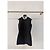 Autre Marque Mono Dior negro de lana con cuello de encaje Multicolor