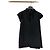 Top Louis Vuitton Negro de Viscosa con Cuello de Encaje Multicolor