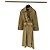 Balenciaga Trenchcoat Camel Baumwolle Mehrfarben