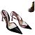 Dior Heels Multicolor Leather Black and Pink Multiple colors