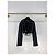 Jacquemus Schwarzes Baumwoll Hemdjacke Oberteil Mehrfarben