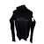 Jacquemus Maglia in Cotone Nera con Schiena Scoperta Multicolore