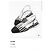 Chanel Ballerine Slingback Multicolore a Righe in Tessuto 37 - vista 7