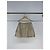 Gonna Miu Miu Beige in Nylon con Logo Multicolore - vista 2