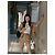 Gonna Miu Miu Beige in Nylon con Logo Multicolore - vista 9