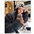 Gorro Chanel de cashmere cinza com logótipo double C Multicor - vista 7
