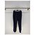 Calças Prada Navy de Lã Corte Cigarette Multicor - vista 2