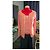 Set Cardigan e Canottiera in Cotone e Cashmere a Righe Eric Bompard Rosa Beige - vista 5