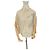 Blusa in seta Galliano con ricami floreali Crudo